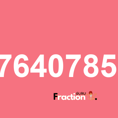 What is 0.431363764078562611503 as a fraction