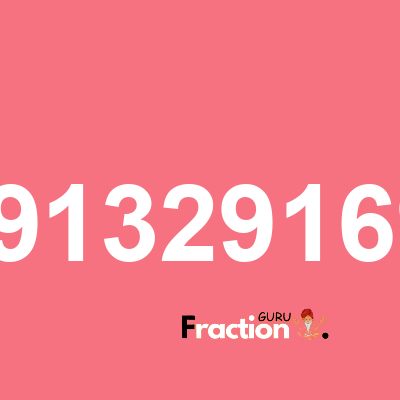 What is 1.09132916932 as a fraction