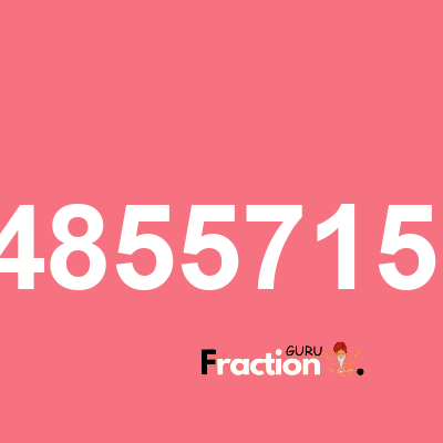 What is 1.94855715851 as a fraction