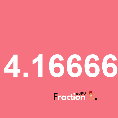 What is 14.166669 as a fraction