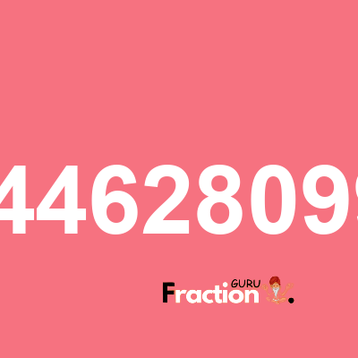 What is 3.64462809917 as a fraction