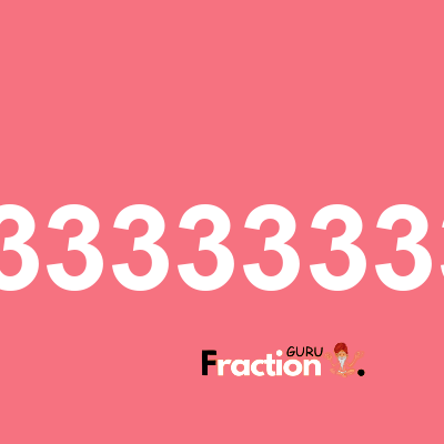 What is 4.13333333333 as a fraction