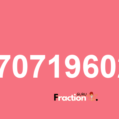 What is 4.57071960298 as a fraction