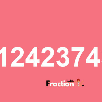 What is 6.403124237432848 as a fraction