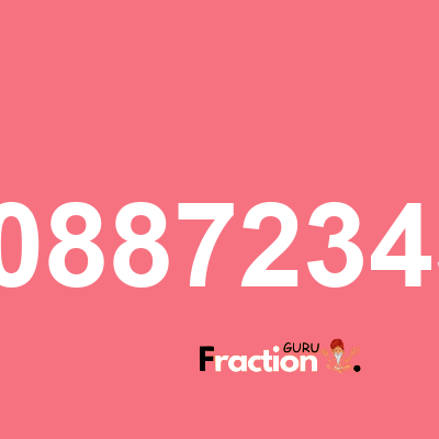 What is 7.088723439 as a fraction