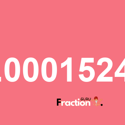 What is 729.0001524158 as a fraction