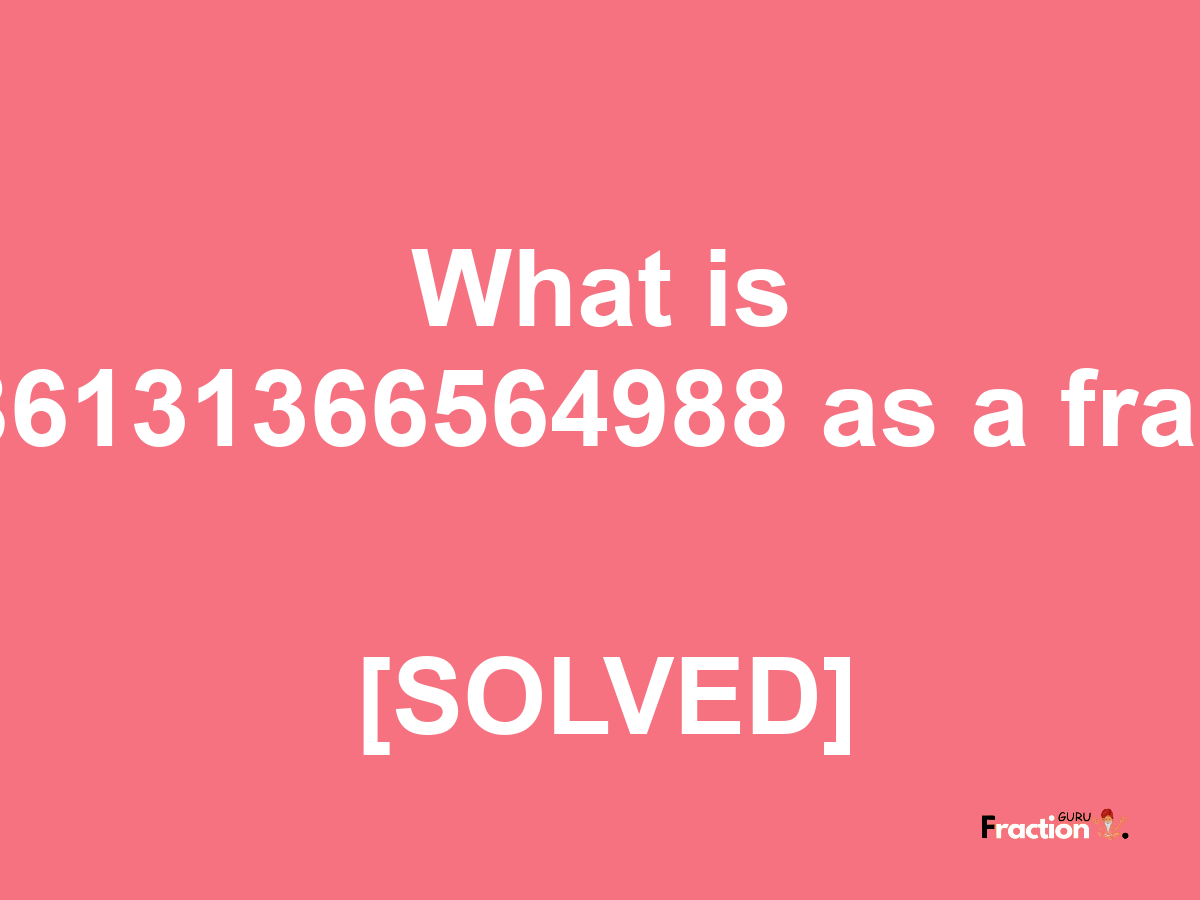 0.286131366564988 as a fraction