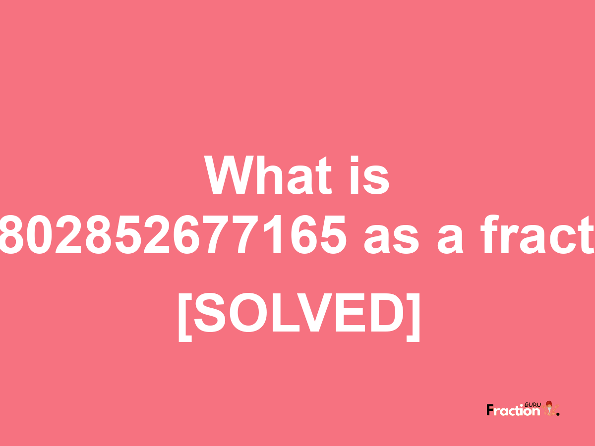 11.802852677165 as a fraction