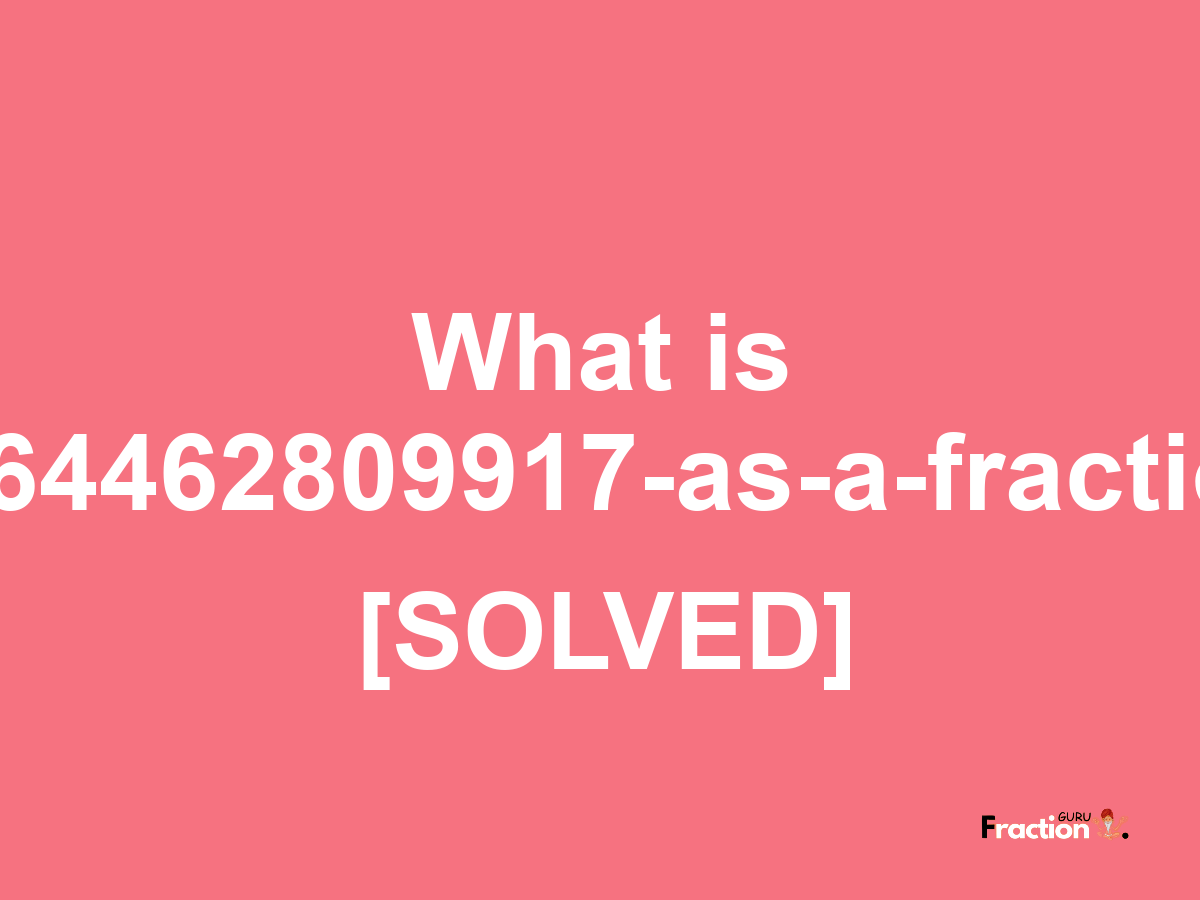 3.64462809917 as a fraction